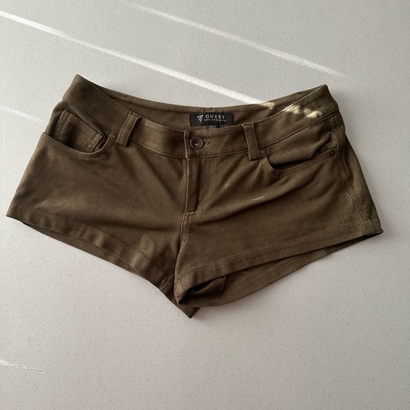 Guess Suede Shorts - Picture 1 of 3